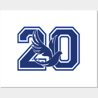 Zeta Phi Beta 1920 - 2020 Dove 100 Years Design Posters and Art